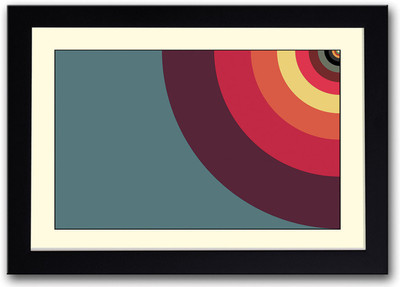 

Pastel Rings Fine Art Print(14 inch X 20 inch, Framed)