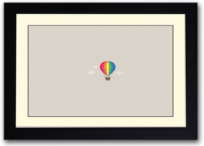

Colourful Hot Air Balloon Fine Art Print(14 inch X 20 inch, Framed)
