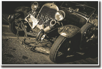 

Vintage jeep Fine Art Print(12 inch X 18 inch, Rolled)