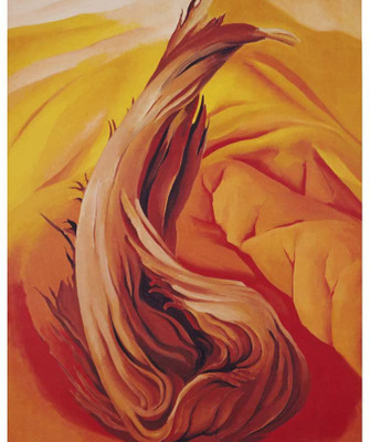

Tallenge Modern Masters Collection - Stump On Red Hills By Georgia O'Keeffe - A3 Size Premium Quality Rolled Poster Paper Print(16.5 inch X 11.7 inch, Rolled)