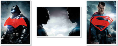 

Batman vs Superman Dawn of Justice - Pack of 3 Paper Print(19 inch X 13 inch, Rolled)