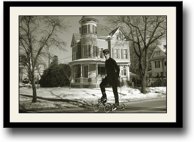 

Vintage Roller Skates Fine Art Print(10 inch X 14 inch, Framed)