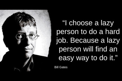 

Great quotes by Bil Gates Paper Print(12 inch X 18 inch, Rolled)