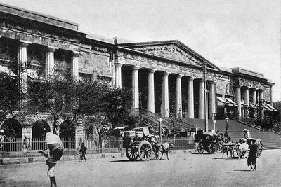 

Town Hall, Bombay Canvas Art(10 inch X 15 inch, Rolled)