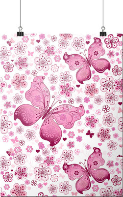 Beautiful A3 Abstract Butterfly Poster By Heartzy Paper Print 18