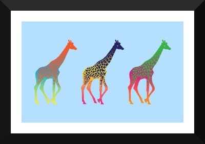 

Tallenge - Colourful and an Eye-pleasing Beauty - Premium Quality A3 Size Framed Poster Paper Print(17 inch X 12 inch, Framed)
