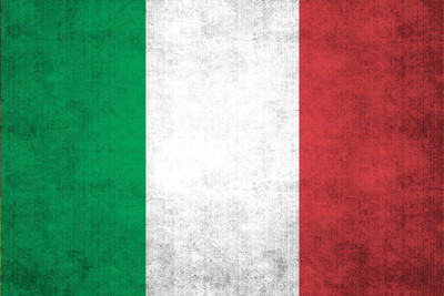 

Posterhouzz Italian Flag Fine Art Print(12 inch X 18 inch, Rolled)
