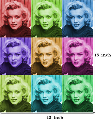 33% OFF on Marilyn Monroe Collage Per0751215P Poster(15 inch X 12 inch, Rolled)
