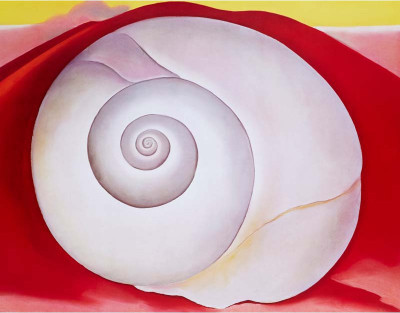 

Modern Masters Collection - White Shell With Red By Georgia O'Keeffe - Ready To Frame Rolled Digital Art Print On Photographic Paper(24 inch X 18 inch, Rolled)