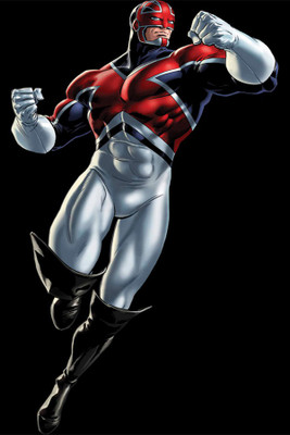 

Captain Britain Paper Print(12 inch X 18 inch, Rolled)