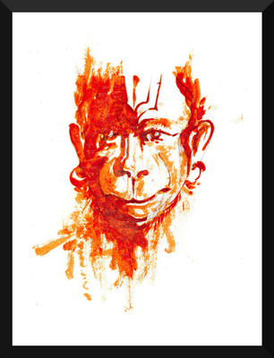 

Tallenge - Mahabali Hanuman - Oil Painting - Medium Size Ready-to-hang Framed Art Print On - Medium Size Framed Art Print On Photographic Paper(13 inch X 18 inch, Framed)