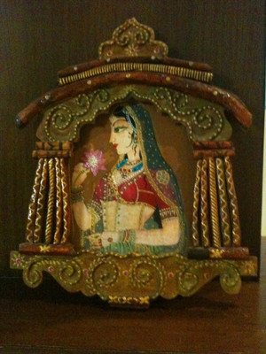 

Posterhouzz Rajasthani Fine Art Print Poster Fine Art Print(18 inch X 12 inch, Rolled)