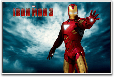 Iron Man 3 stunning Paper Print(12 inch X 18 inch)