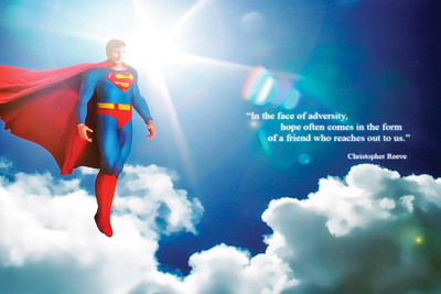 

Superman ,Christopher Reeve Paper Print(12 inch X 18 inch, Rolled)