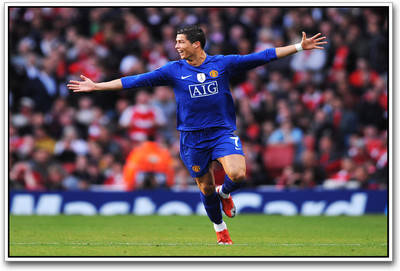 

Cristiano Ronaldo celebrating Paper Print(12 inch X 18 inch)