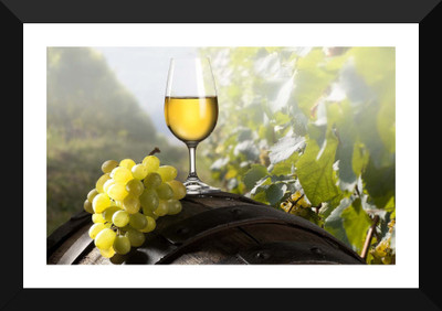 

Tallenge - Grape Wine - Premium Quality A3 Size Framed Poster Paper Print(17 inch X 12 inch, Framed)