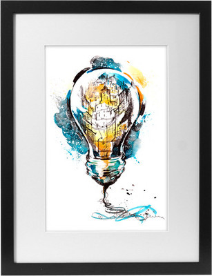 

Shaildha's Water Colour Print Painting Fine Art Print(11 inch X 9 inch)
