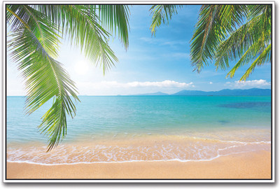 

Blue Water Beach Paper Print(12 inch X 18 inch)