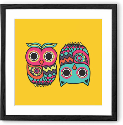 

Owl Fine Art Print(24 inch X 24 inch, Framed)