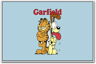 

Garfield Cartoon Paper Print(12 inch X 18 inch)