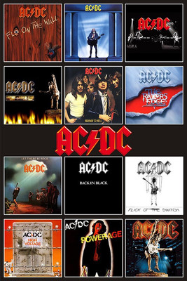 

Posterhouzz Ac/Dc Album Cover Poster Fine Art Print(18 inch X 12 inch, Rolled)