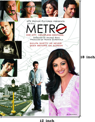 

Life in a Metro Paper Print(18 inch X 12 inch, Rolled)