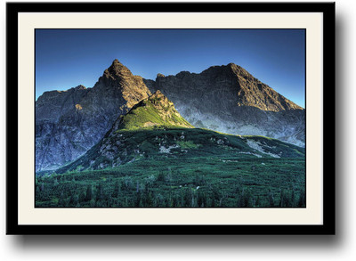 

Mountain Range Fine Art Print(10 inch X 14 inch, Framed)