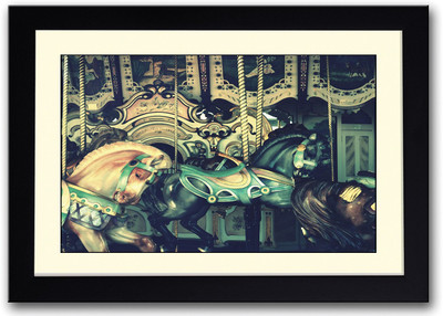

Vintage Carousel Photography Fine Art Print(14 inch X 20 inch, Framed)