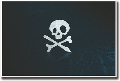 

Danger skull Fine Art Print(12 inch X 18 inch, Rolled)