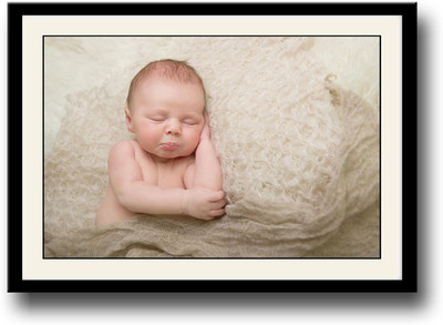 

Very Cute baby expression Fine Art Print(10 inch X 14 inch, Framed)