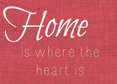 

Oshi - Home is where the heart is Paper Print(12 inch X 18 inch, Stretched)