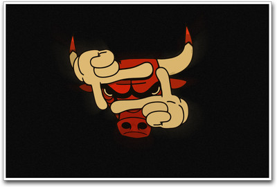 

Chicago Bulls Nba Basketball Paper Print(12 inch X 18 inch)