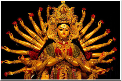 

Posterhouzz Navratri Poster Poster Fine Art Print(12 inch X 18 inch, Rolled)