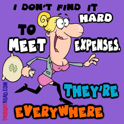 

Expenses Paper Print(12 inch X 12 inch, Rolled)