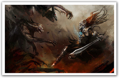 

Epic Ink Framed Posters Paper Print(18.5 inch X 13.5 inch, Unframed)
