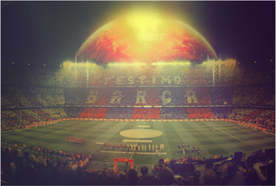 

FCB Play ground Wallpaper Photographic Paper(19 inch X 13 inch, Rolled)