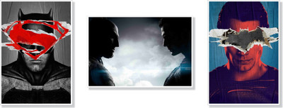 

Batman vs Superman Dawn of Justice - Pack of 3 Paper Print(19 inch X 13 inch, Rolled)
