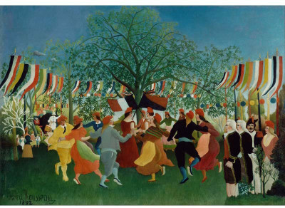 

Tallenge Modern Masters Collection - A Centennial of Independence by Henri Rousseau - A3 Size Premium Quality Rolled Poster Paper Print(16.5 inch X 11.7 inch, Rolled)