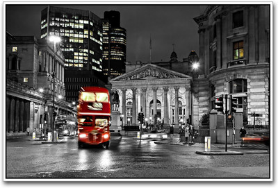 

Red Bus Paper Print(12 inch X 18 inch)