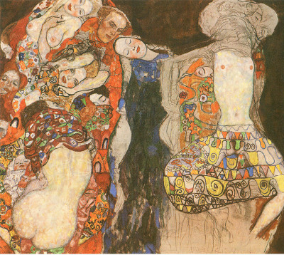 

Old Masters Collection - The Bride By Gustav Klimt - Ready To Frame Rolled Digital Art Print On Photographic Paper(18 inch X 18 inch, Rolled)