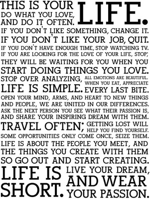 This is your Life Paper Print(24 inch X 18 inch)