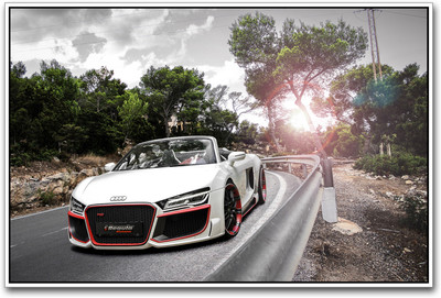 

Audi inspired Paper Print(12 inch X 18 inch)