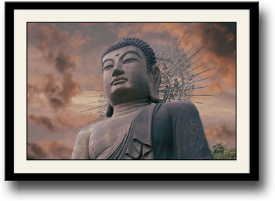 

Buddha statue amazing Fine Art Print(10 inch X 14 inch, Framed)