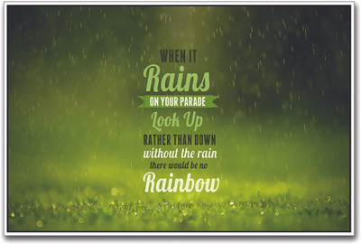 

Rainbow Inspirational Paper Print(12 inch X 18 inch)