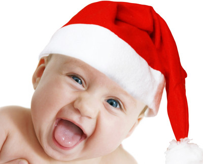 

Child's Love - Cute Christmas Baby Paper Print(12 inch X 18 inch)