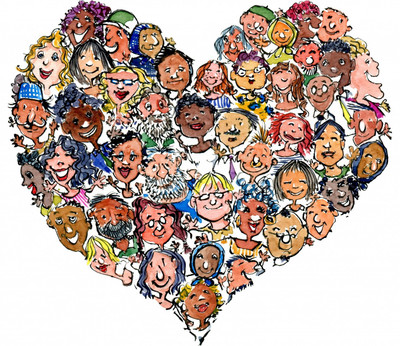 

Art For Kids - Together In Heart - Medium Size Rolled Digital Art Print On Photographic Paper(18 inch X 18 inch, Rolled)