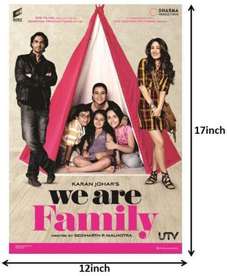 

We are Family Paper Print(17 inch X 12 inch, Rolled)