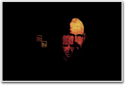 

Br Ba Breaking Bad Paper Print(12 inch X 18 inch)