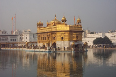 

Posterhouzz Golden Temple Poster Fine Art Print(12 inch X 18 inch, Rolled)