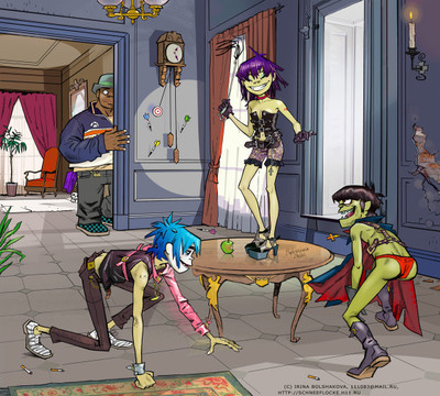 

Music Gorillaz HD Wallpaper Background Fine Art Print(12 inch X 18 inch, Rolled)